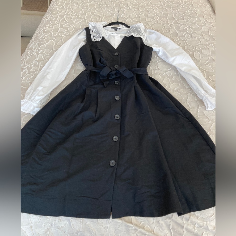 Loft button down aline dress